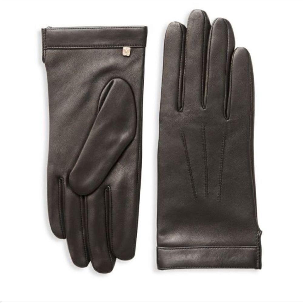 Bruno Magli Leather Gloves